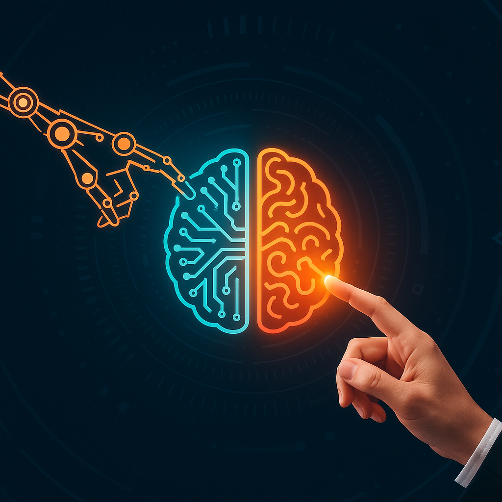 AI Brain Illustration